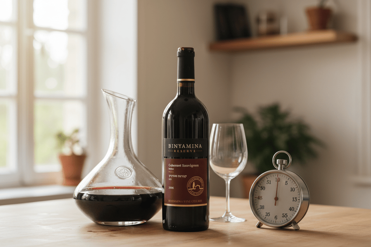 Vino Tinto Kosher Binyamina Reserve Cabernet Sauvignon 750ml Israel - Vino de Israel - La Cava