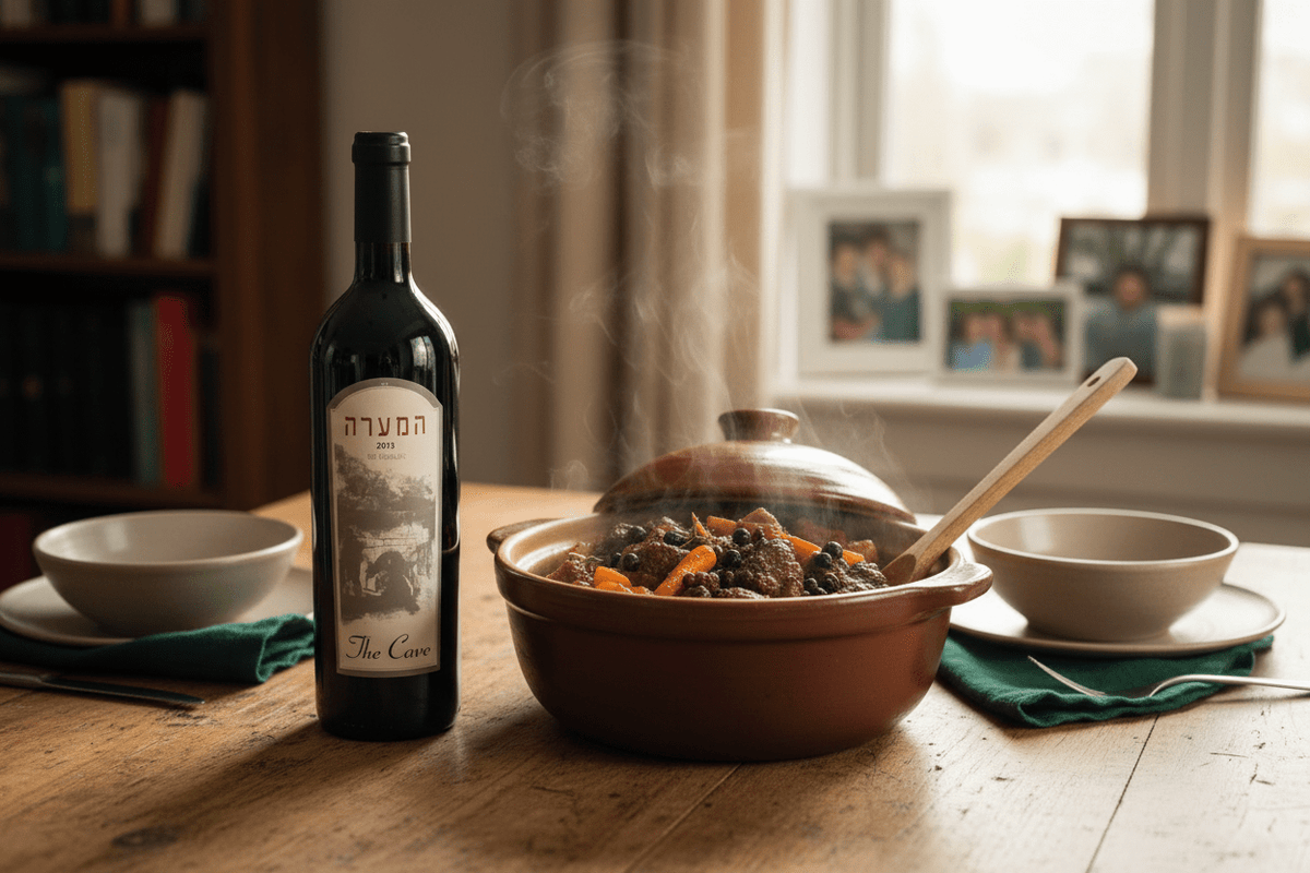 Vino Tinto Kosher Binyamina The Cave Mevushal 750ml Israel - Vino de Israel - La Cava