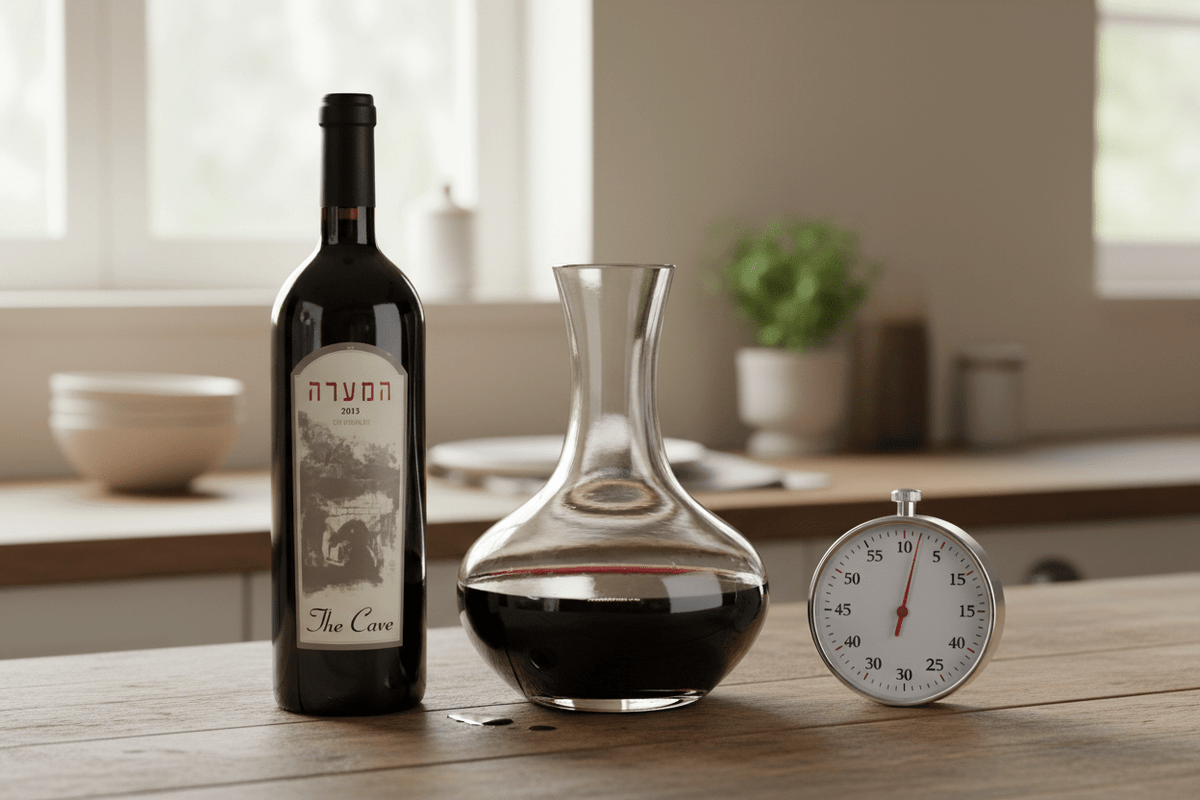 Vino Tinto Kosher Binyamina The Cave Mevushal 750ml Israel - Vino de Israel - La Cava