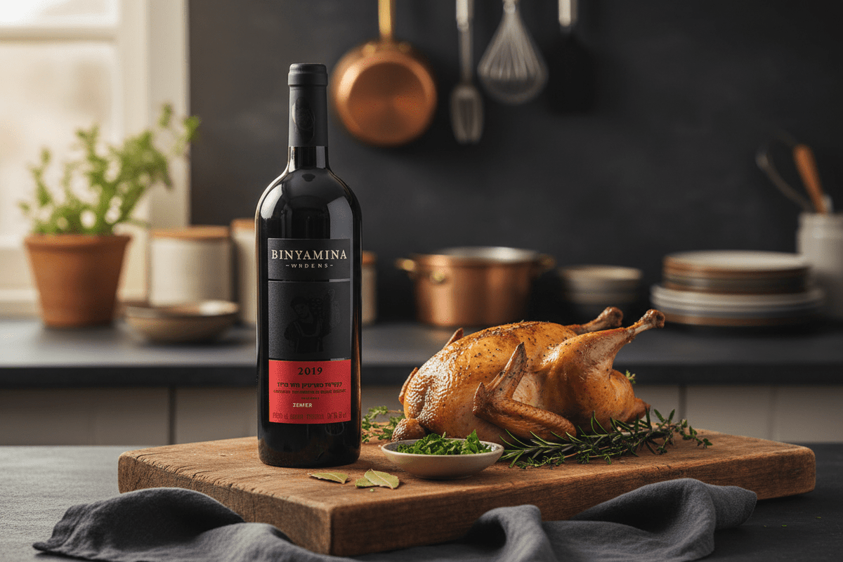 Vino Tinto Kosher Binyamina Yogev Cabernet Petit Verdot 750ml Israel - Vino de Israel - La Cava