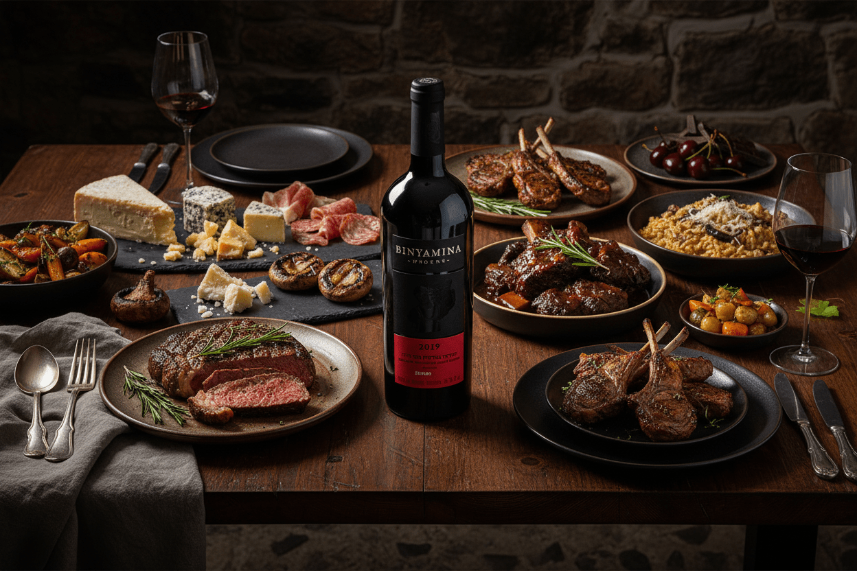 Vino Tinto Kosher Binyamina Yogev Cabernet Petit Verdot 750ml Israel - Vino de Israel - La Cava