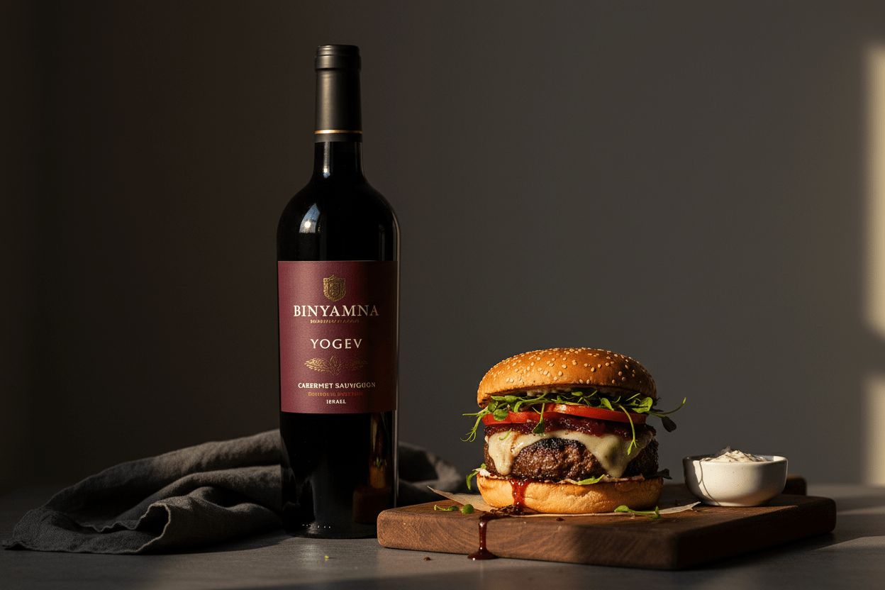 Vino Tinto Kosher Binyamina Yogev Cabernet Sauvignon 750ml Israel - Vino de Israel - La Cava