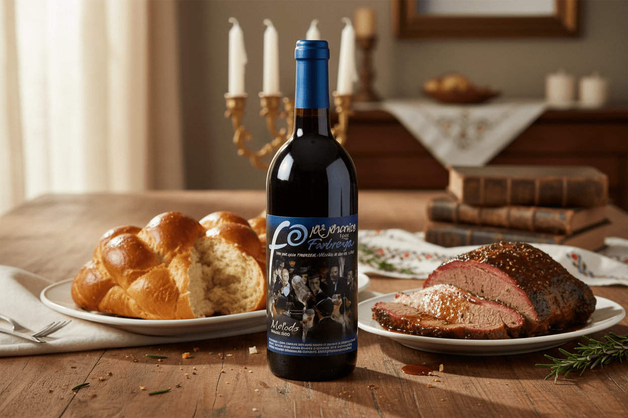 Vino Tinto Kosher Farbrengen Melody 750ml - Vino de Estados Unidos - La Cava