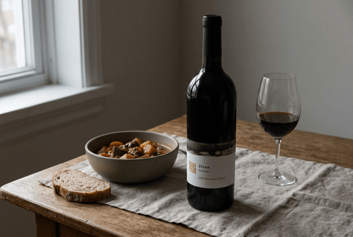 Vino Tinto Kosher Galil Mountain Yirón - La Cava