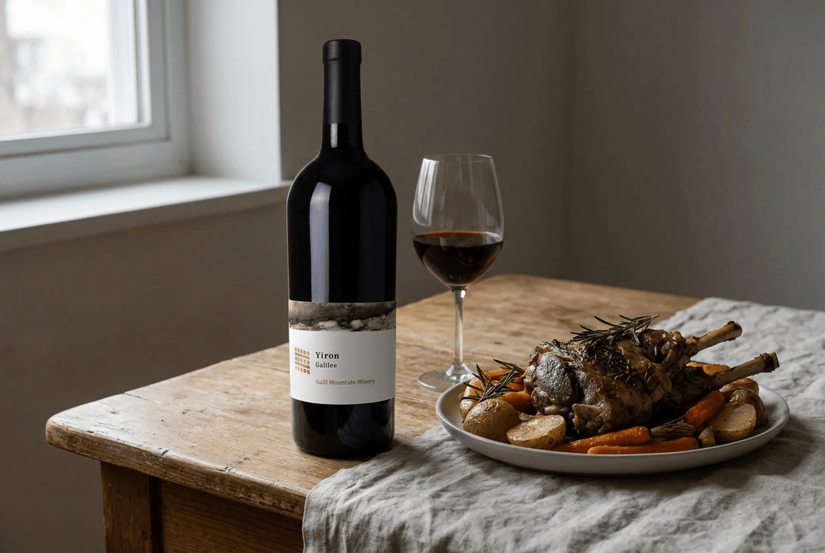 Vino Tinto Kosher Galil Mountain Yirón - La Cava