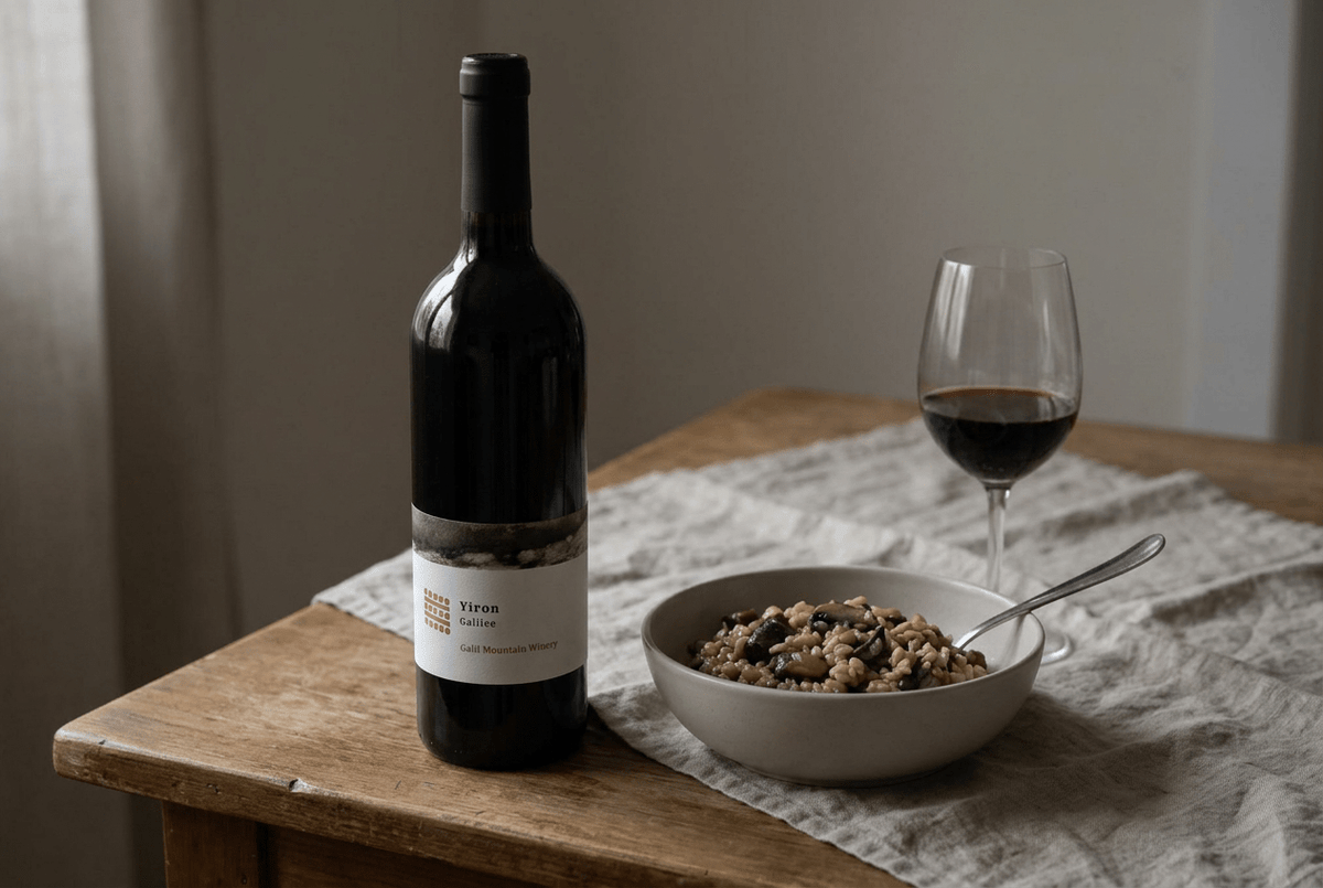 Vino Tinto Kosher Galil Mountain Yirón - La Cava