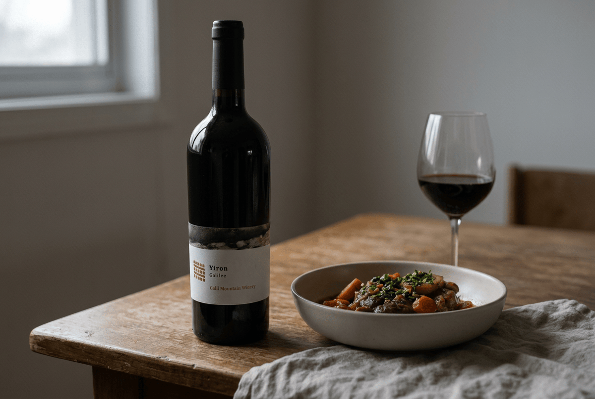 Vino Tinto Kosher Galil Mountain Yirón - La Cava