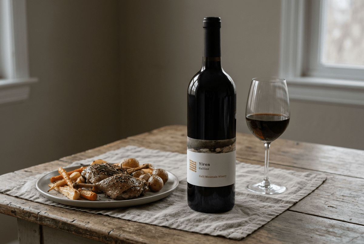 Vino Tinto Kosher Galil Mountain Yirón - La Cava