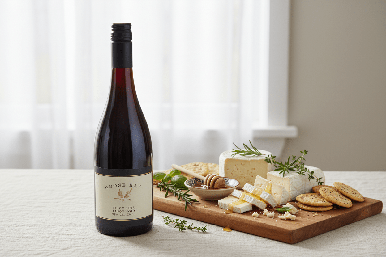 Vino Tinto Kosher Goose Bay pinot noir - Vino de Nueva Zelanda - La Cavaslider_item_HiMBLA