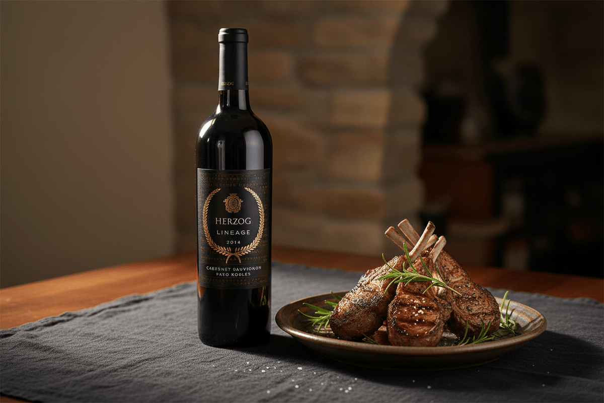 Vino Tinto Kosher Herzog lineage cabernet sauvignon 750ml California - Vino de Estados Unidos - La Cava