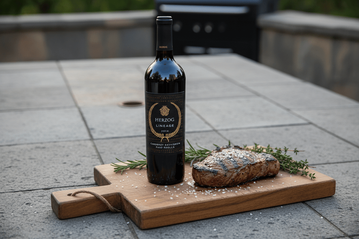 Vino Tinto Kosher Herzog lineage cabernet sauvignon 750ml California - Vino de Estados Unidos - La Cava
