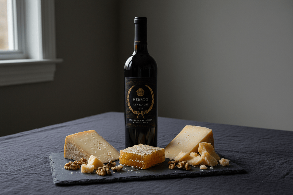 Vino Tinto Kosher Herzog lineage cabernet sauvignon 750ml California - Vino de Estados Unidos - La Cava