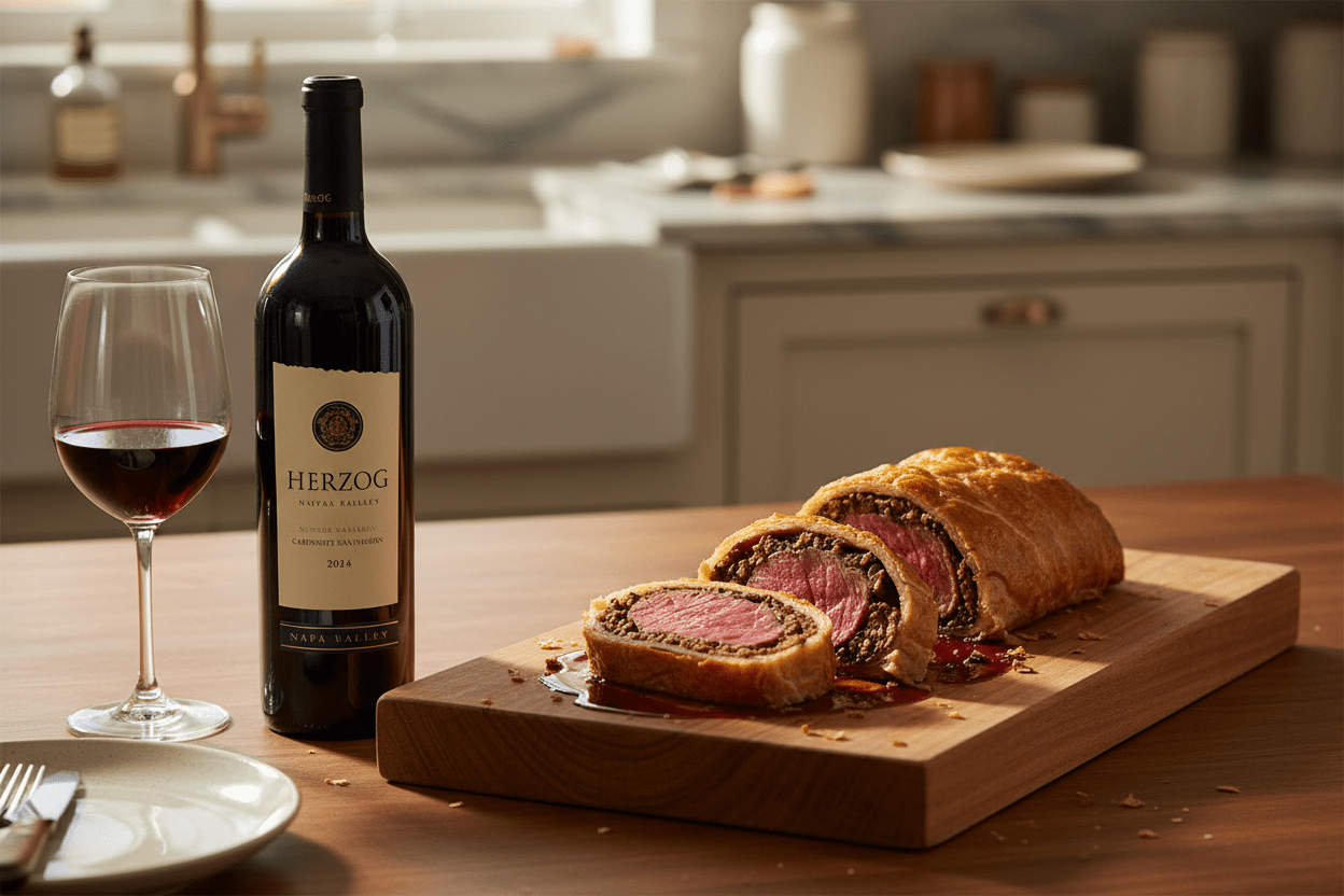 Vino tinto Kosher herzog napa valley cabernet 750 ml - Vino de Estados Unidos - La Cava