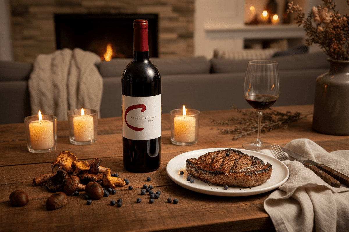 Vino Tinto Kosher Israelí Covenant Red 750 ml - Vino de Estados Unidos - La Cava