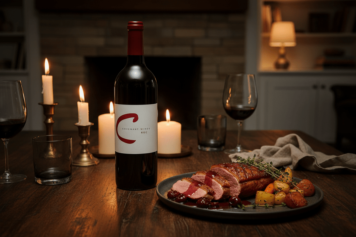Vino Tinto Kosher Israelí Covenant Red 750 ml - Vino de Estados Unidos - La Cava