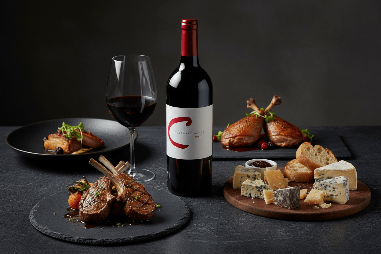 Vino Tinto Kosher Israelí Covenant Red 750 ml - Vino de Estados Unidos - La Cava
