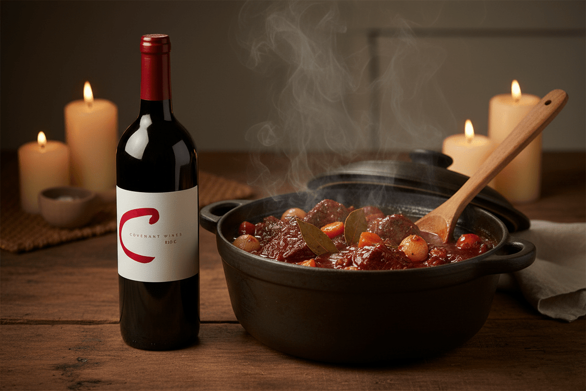 Vino Tinto Kosher Israelí Covenant Red 750 ml - Vino de Estados Unidos - La Cava