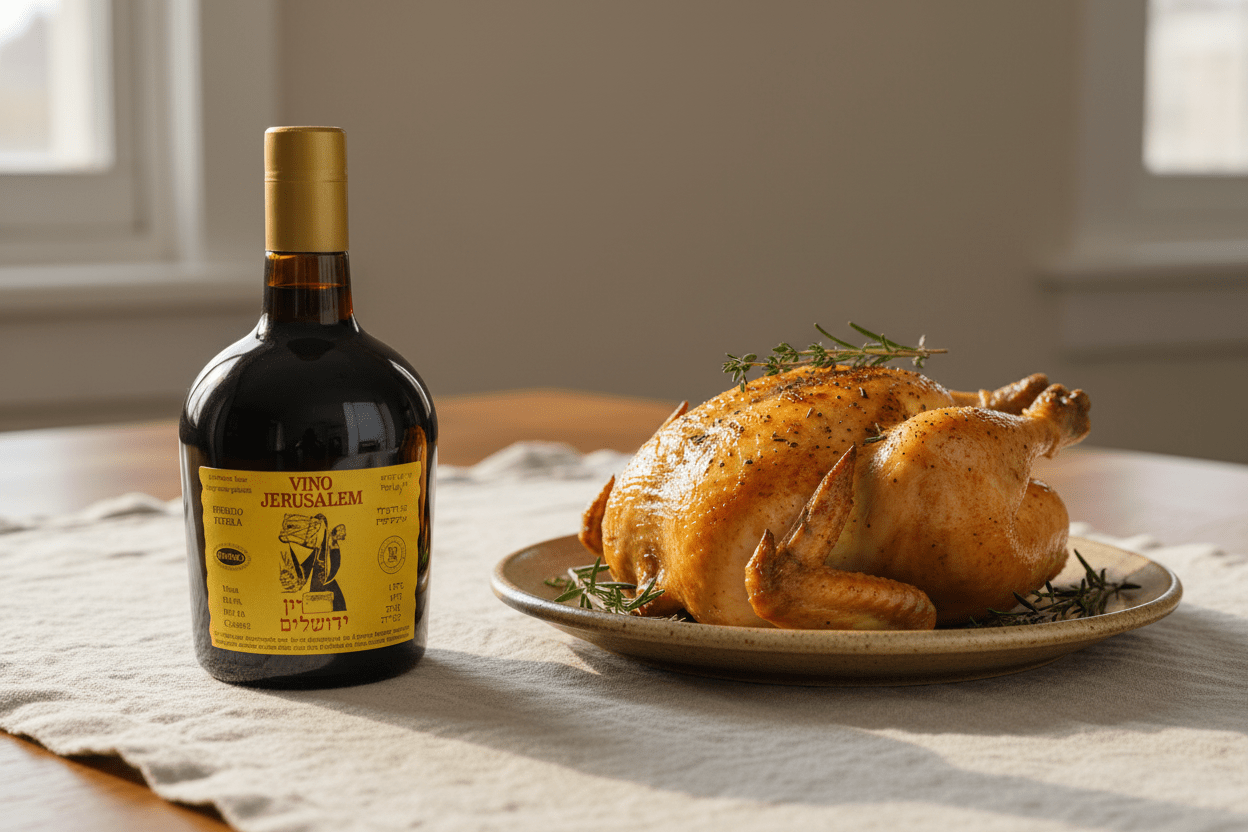 Vino Tinto Kosher Jerusalem 200 ml Israel - Vino de Israel - La Cava