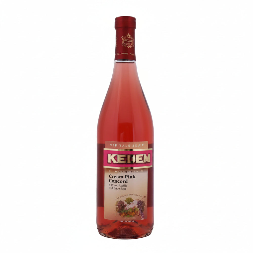 Vino Tinto kosher kedem blush concord 750 ml - Vino de Estados Unidos - La Cava