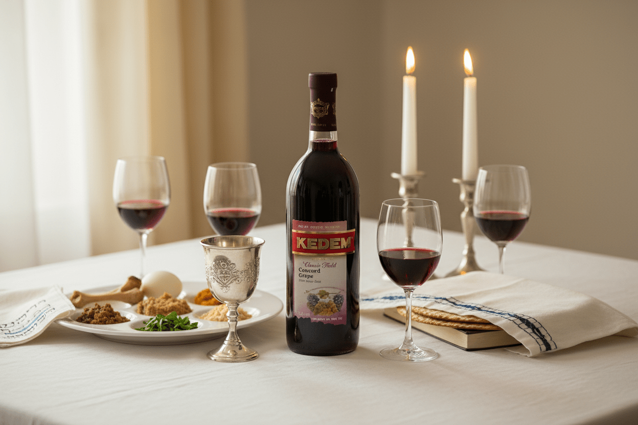 Vino tinto kosher kedem concord kal 750 ml - Vino de Estados Unidos - La Cava