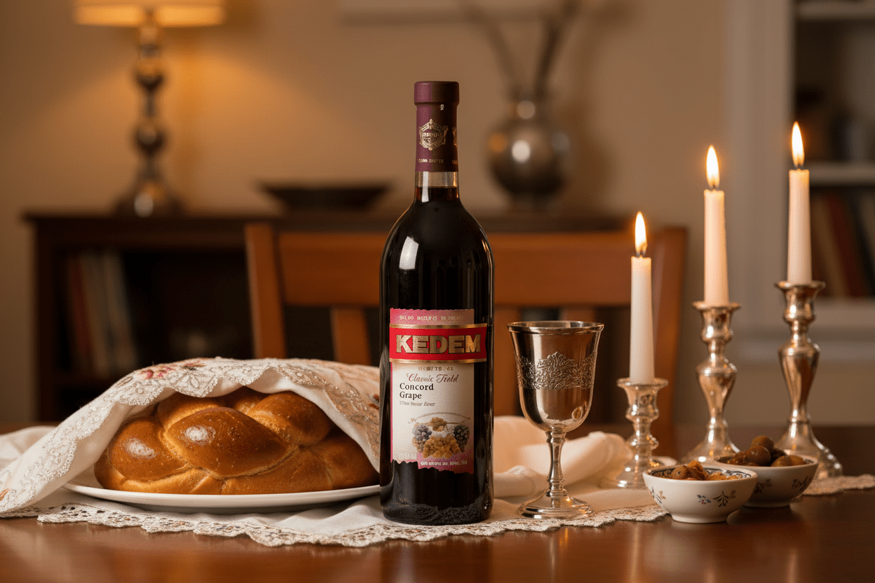 Vino tinto kosher kedem concord kal 750 ml - Vino de Estados Unidos - La Cava
