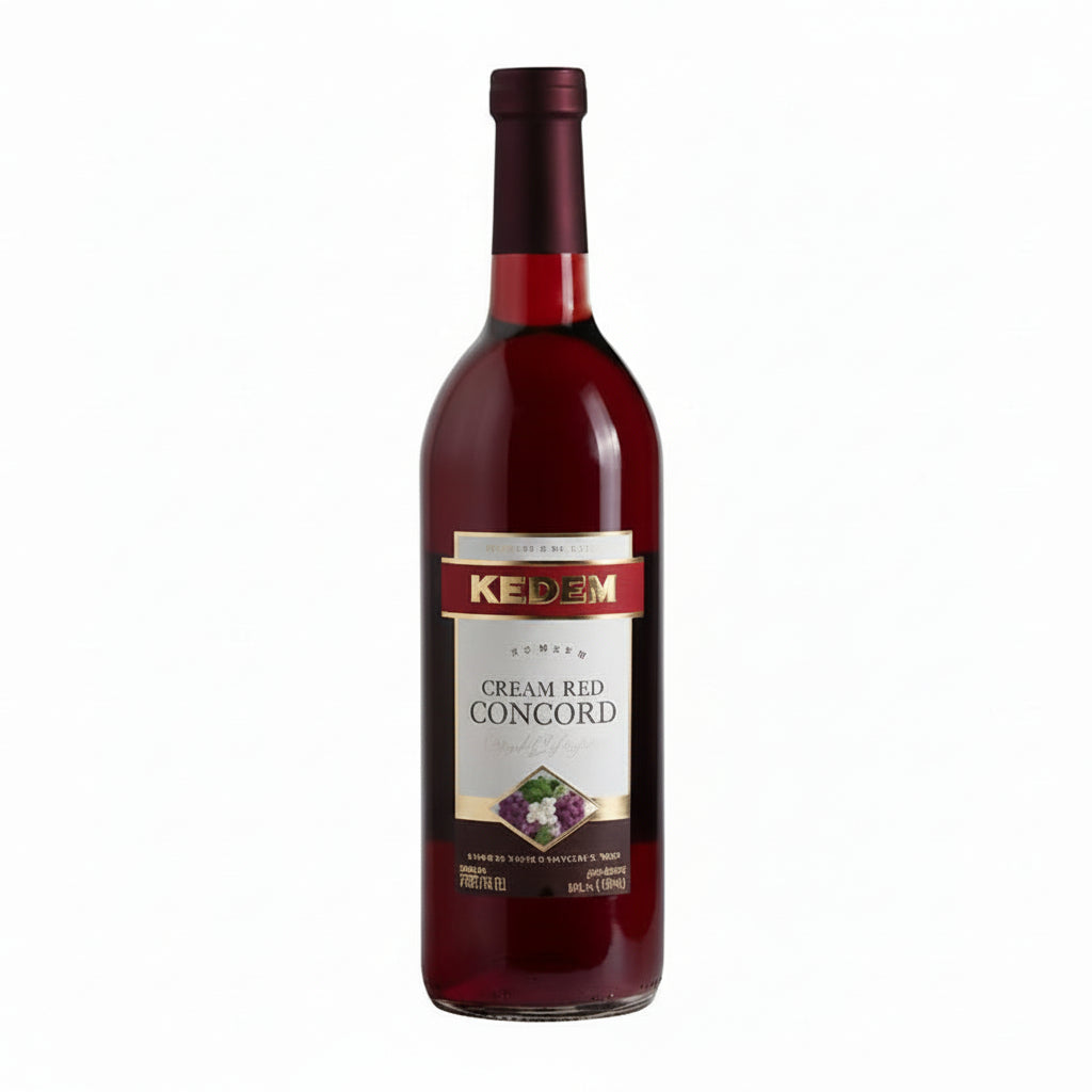 Vino tinto kosher kedem cream red concord 750ml - Vino de Estados Unidos - La Cava