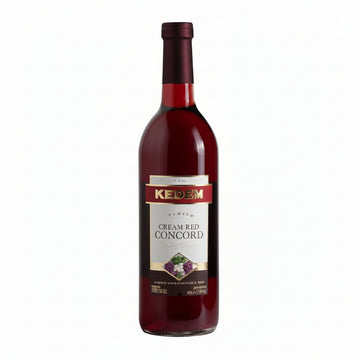 Vino tinto kosher kedem cream red concord 750ml - Vino de Estados Unidos - La Cava