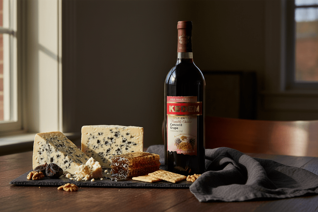 Vino tinto kosher kedem malaga wine 750 ml - Vino de Estados Unidos - La Cava