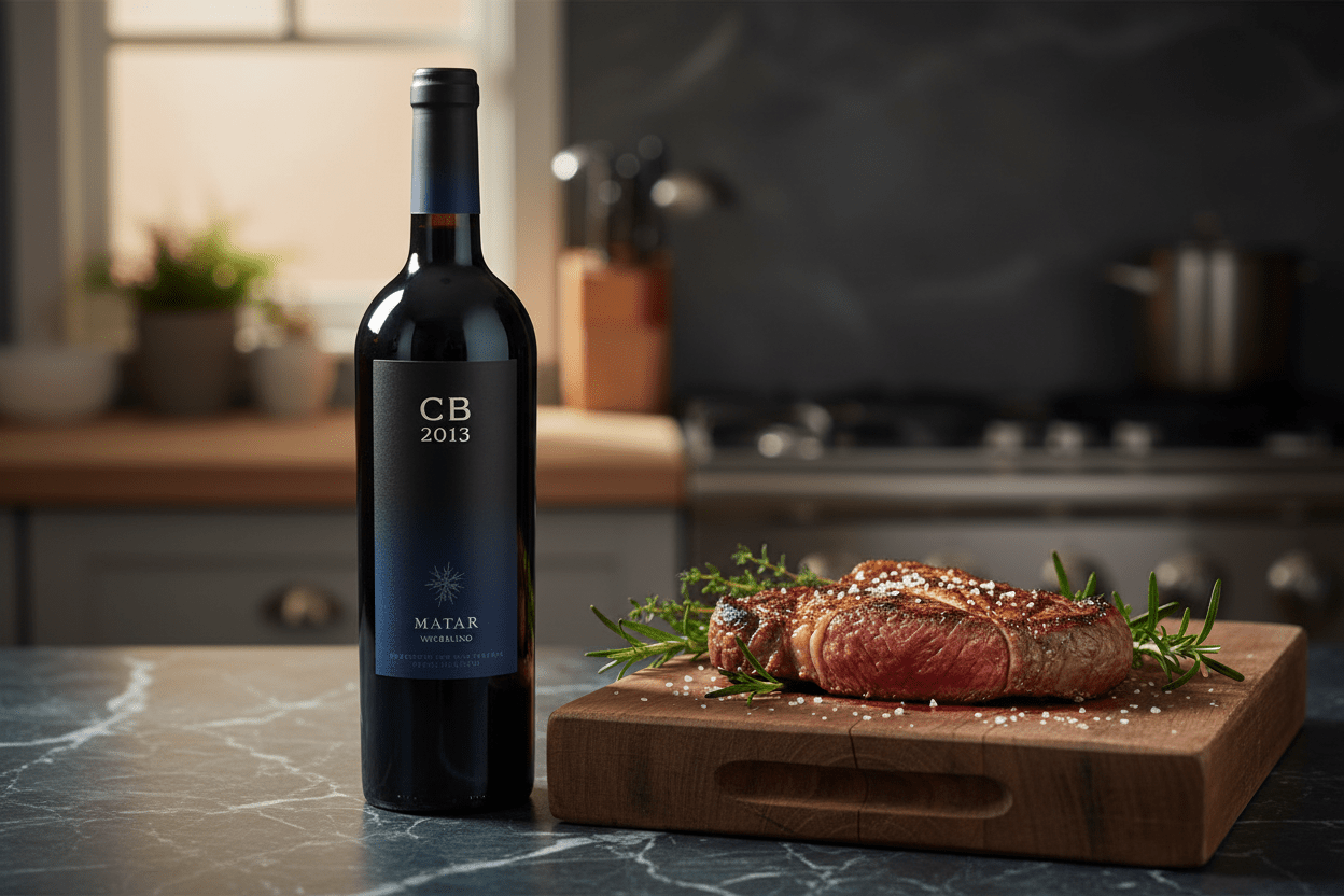 Vino tinto Kosher matar CB 750 ml - La Cava