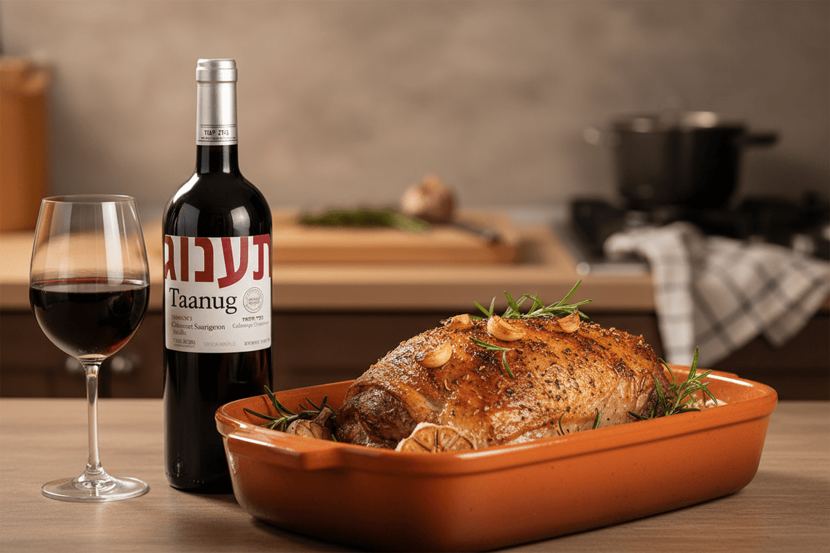 Vino Tinto Kosher Mevushal Taanug Cabernet Sauvignon 750ml Líbano-España - Vino de Líbano - La Cava