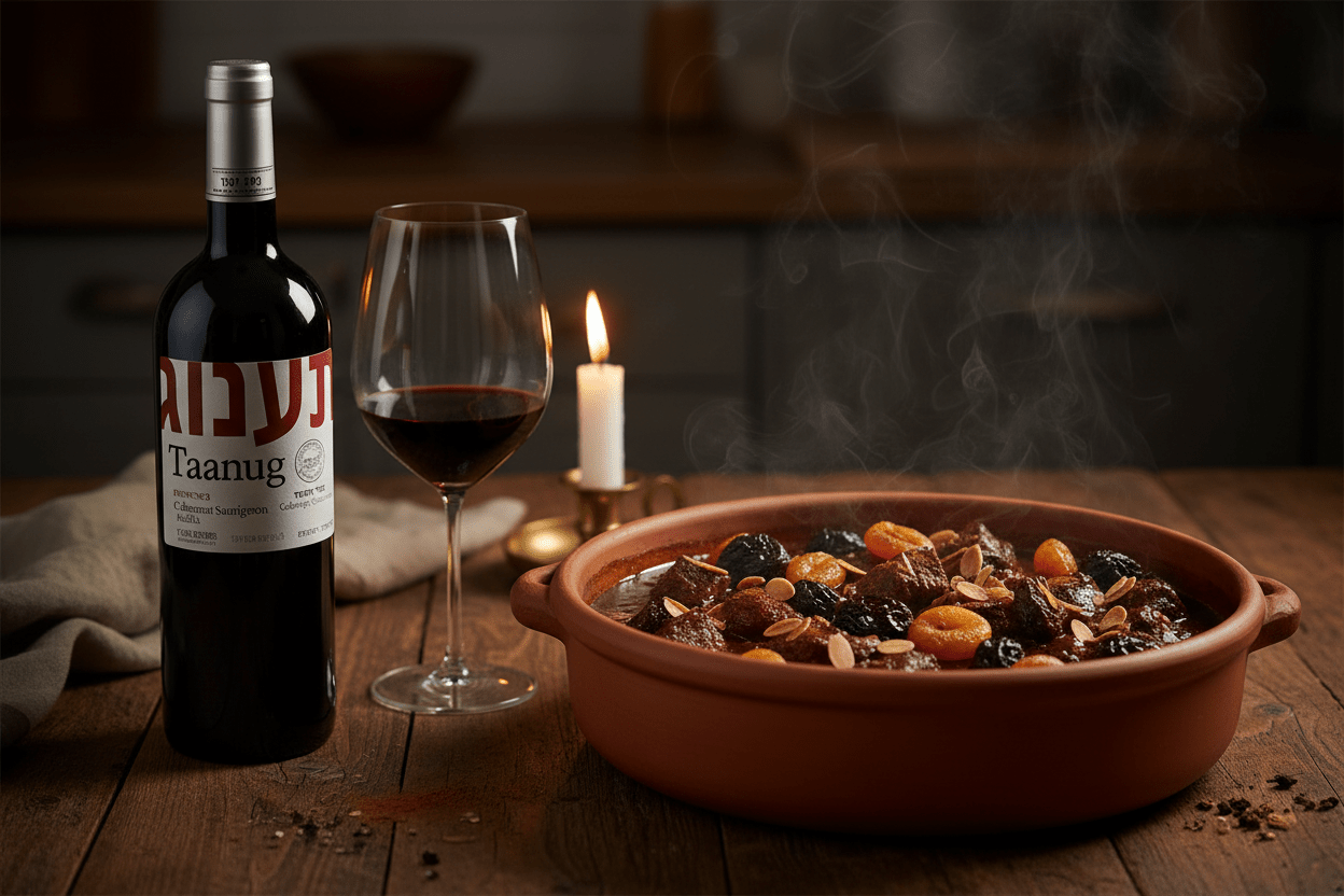 Vino Tinto Kosher Mevushal Taanug Cabernet Sauvignon 750ml Líbano-España - Vino de Líbano - La Cava