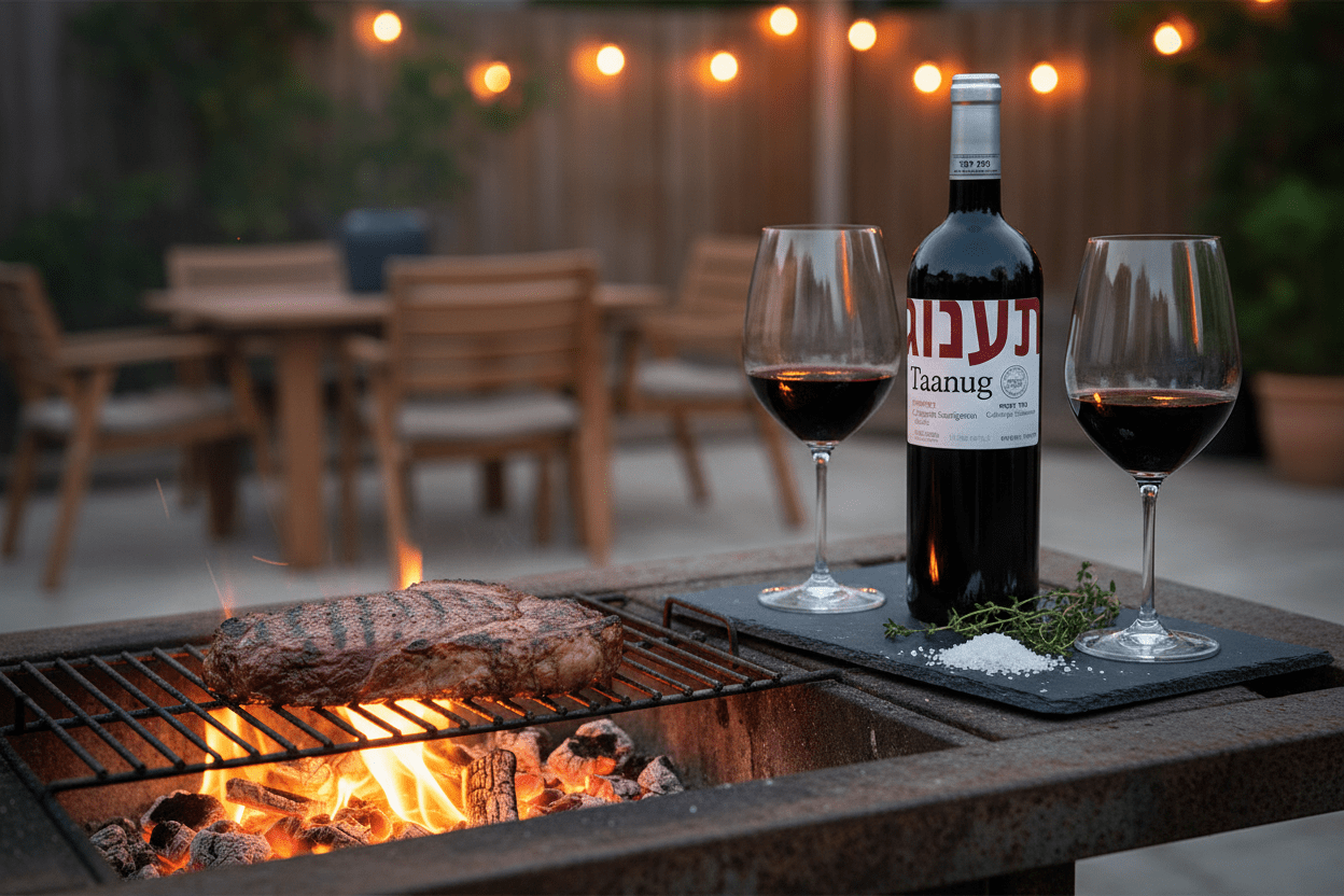 Vino Tinto Kosher Mevushal Taanug Cabernet Sauvignon 750ml Líbano-España - Vino de Líbano - La Cava