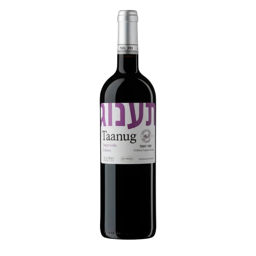 Vino Tinto Kosher Mevushal Taanug Tempranillo Crianza 750ml - Vino de España - La Cava