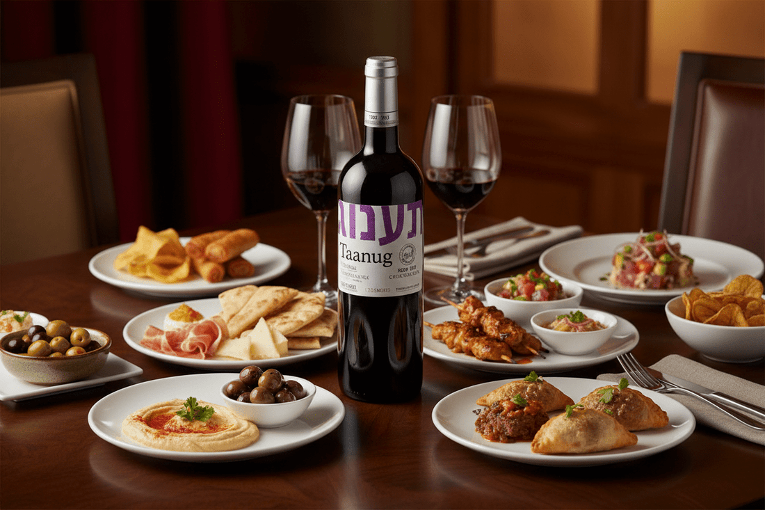 Vino Tinto Kosher Mevushal Taanug Tempranillo Crianza 750ml - Vino de España - La Cava