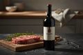 Vino tinto Kosher nadiv elyone cabernet /syrah 750 ml - La Cava