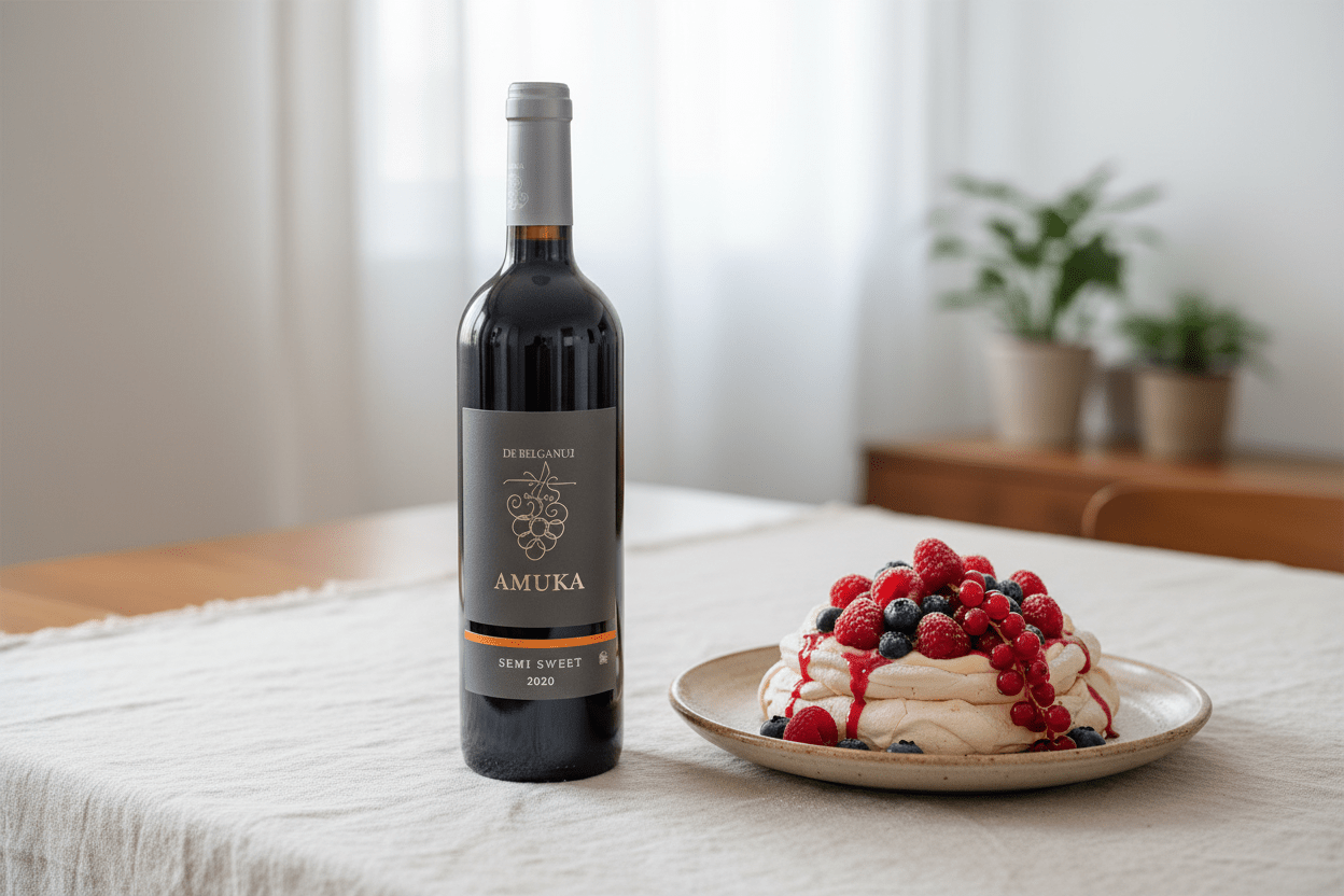 Vino Tinto Kosher or haganuz amuka semi sweet 750 ml Israel - Vino de Israel - La Cava
