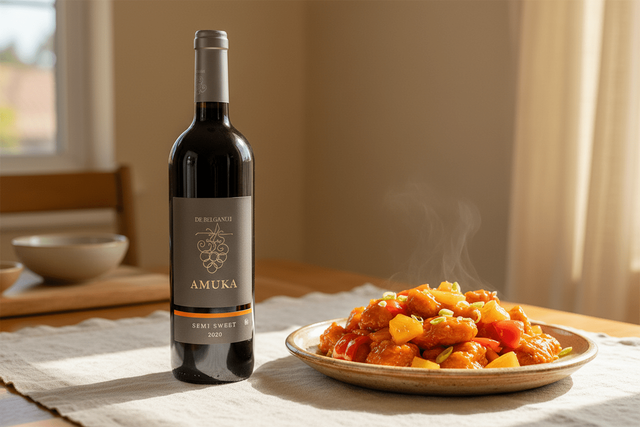 Vino Tinto Kosher or haganuz amuka semi sweet 750 ml Israel - Vino de Israel - La Cava