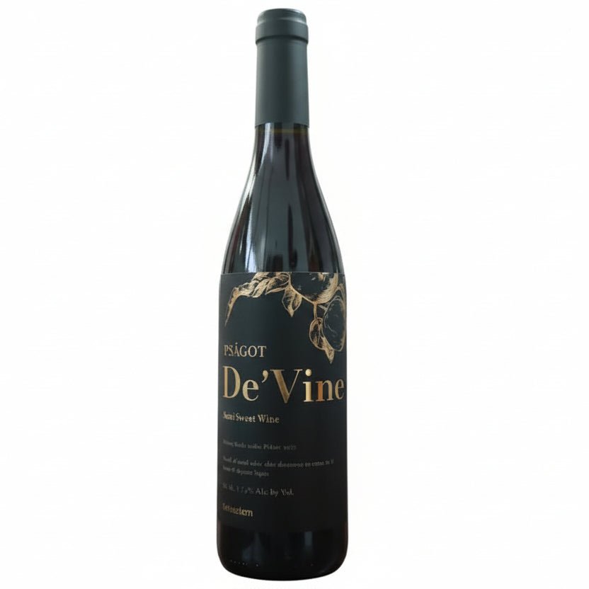 Vino Tinto Kosher Psagot De'vine Petite Sirah & Shiraz Israel - La Cava