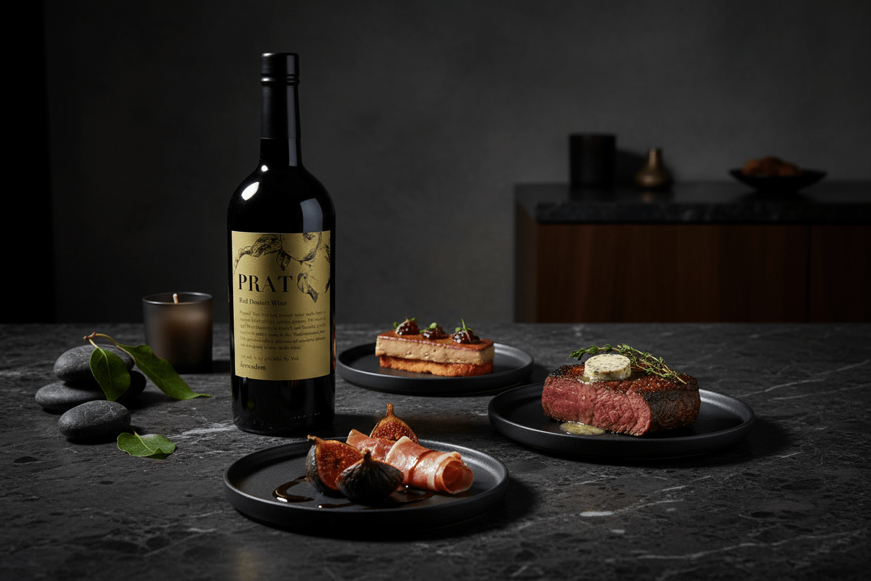 Vino Tinto Kosher Psagot Prat 750ml Estilo Oporto, Israel - La Cava