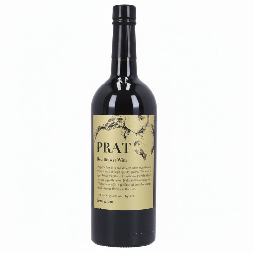 Vino Tinto Kosher Psagot Prat 750ml Estilo Oporto, Israel - La Cava