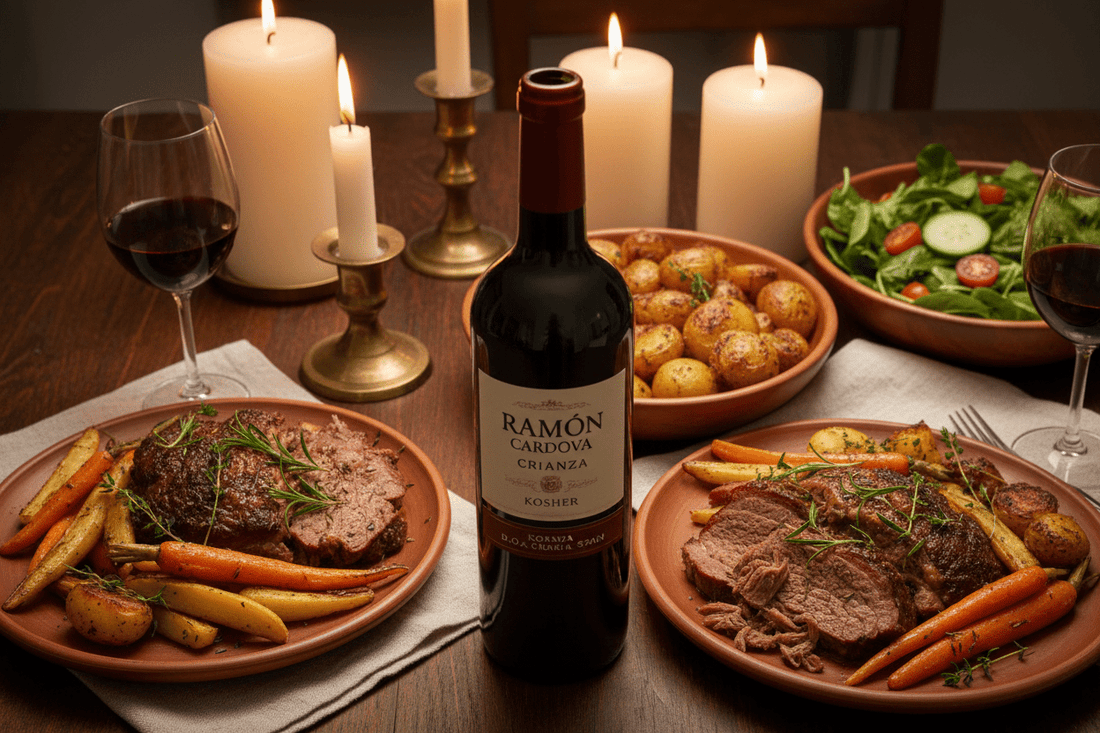 Vino tinto kosher Ramon Cardova crianza 750 ml - Vino de España - La Cava