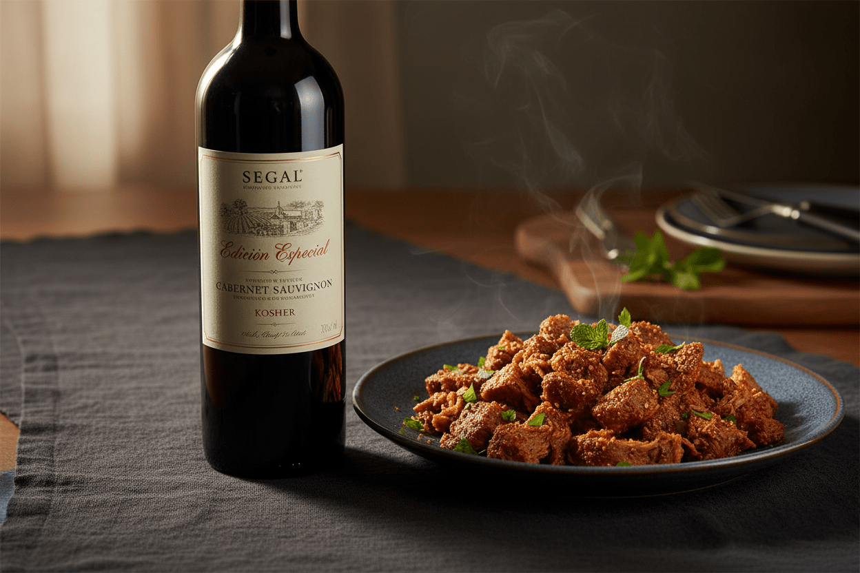 Vino tinto Kosher segal edicion especial cabernet 750 ml - La Cava