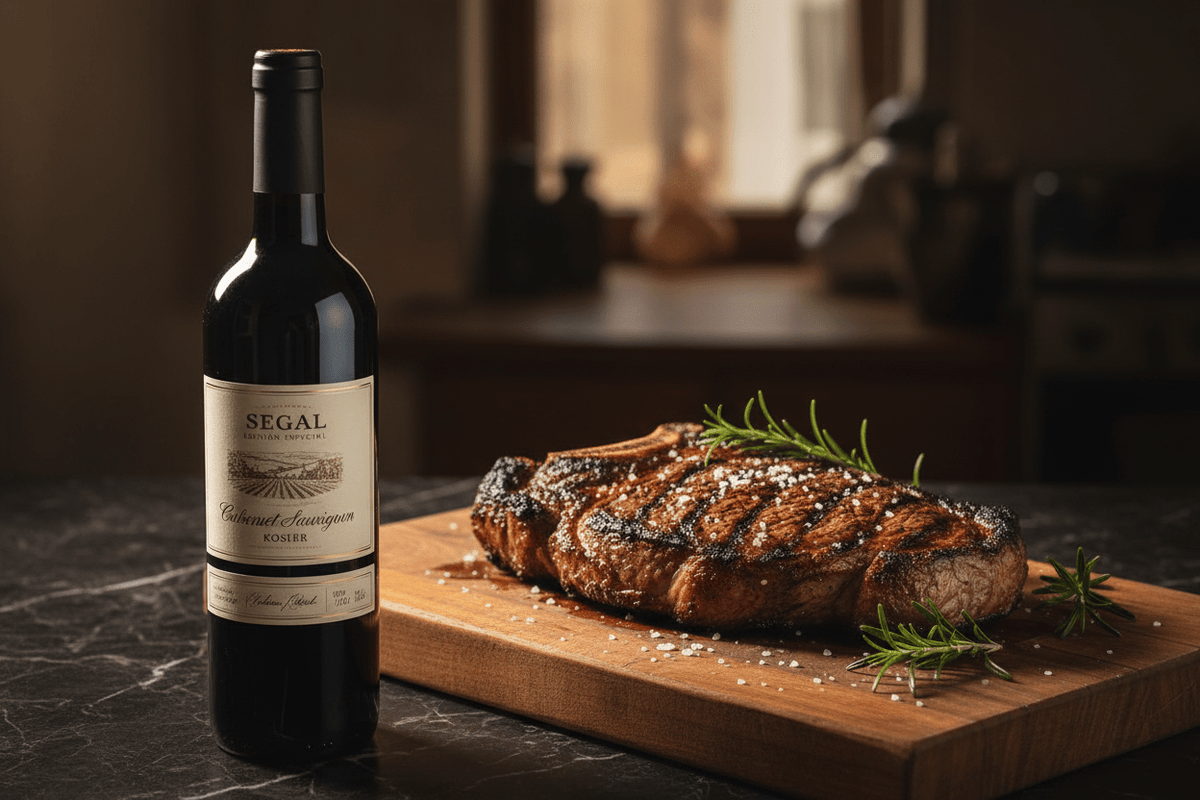 Vino tinto Kosher segal edicion especial cabernet 750 ml - La Cava