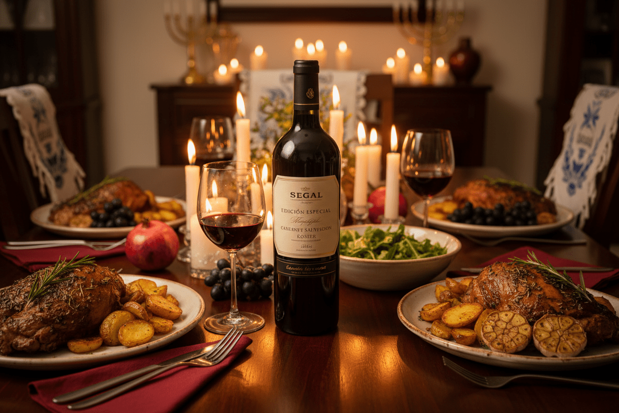 Vino tinto Kosher segal edicion especial cabernet 750 ml - La Cava