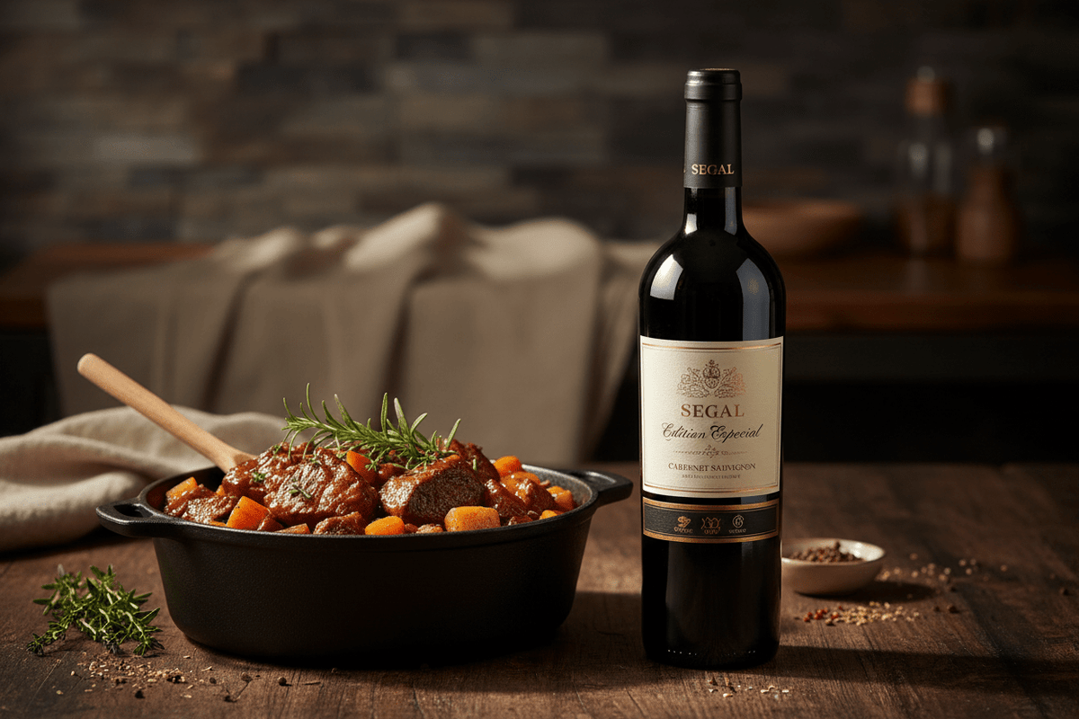 Vino tinto Kosher segal edicion especial cabernet 750 ml - La Cava