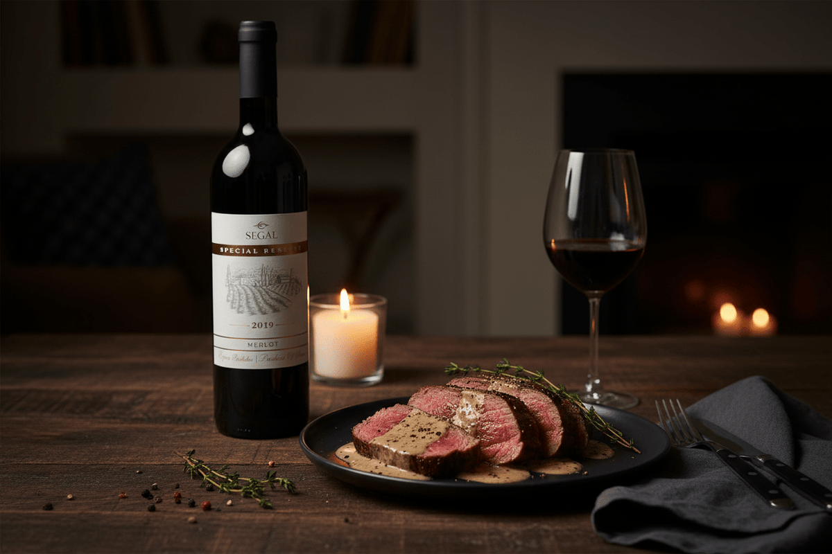 Vino Tinto Kosher Segal Special Reserve Merlot 750ml Alta Galilea - Vino de Israel - La Cava