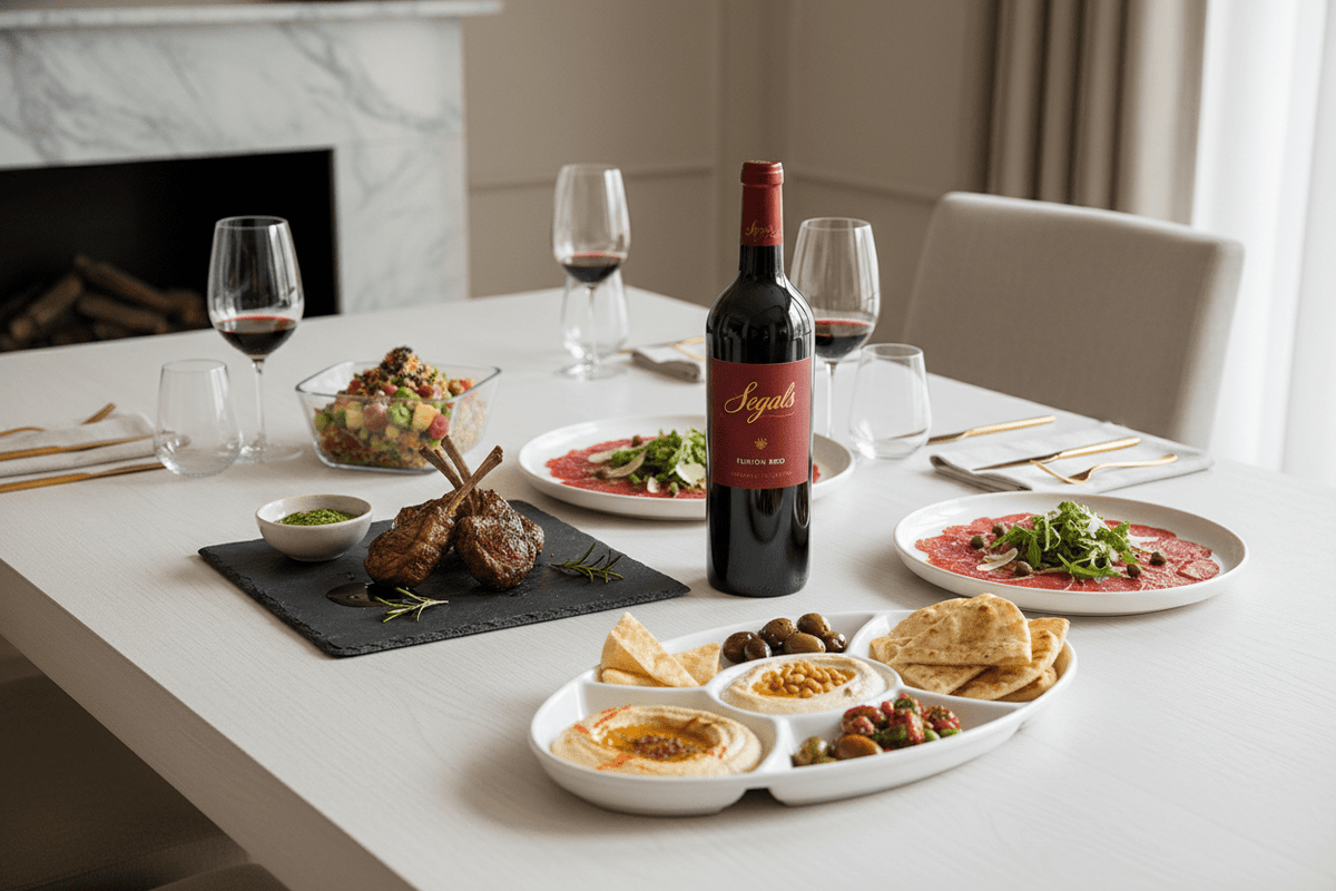 Vino Tinto Kosher Segal's Fusion Red Blend 750ml - Vino de Israel - La Cava