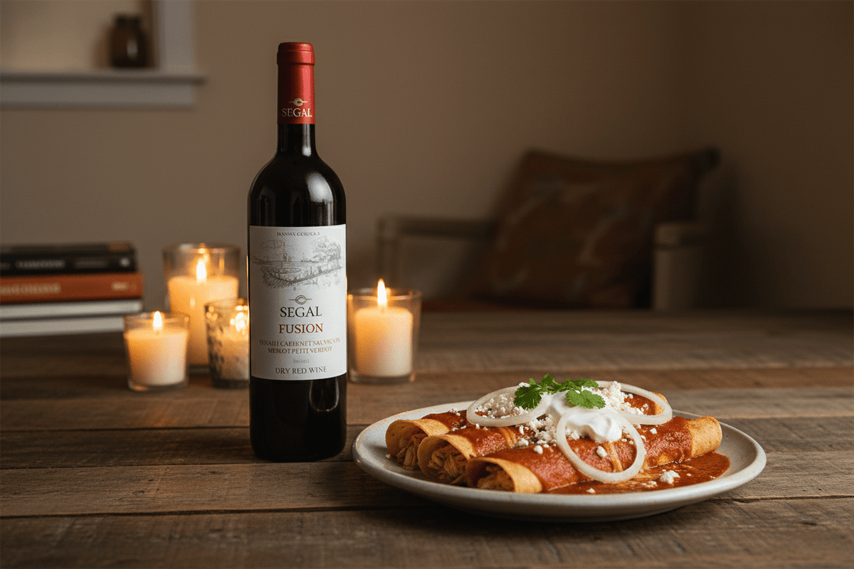 Vino Tinto Kosher Segal's Fusion Red Blend 750ml - Vino de Israel - La Cava