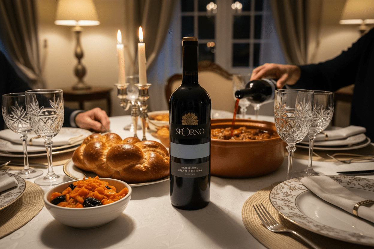 Vino tinto Kosher sforno red blend gran reserva 750 ml Israel - Vino de Israel - La Cava