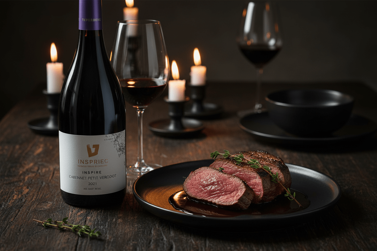 Vino Tinto Kosher Teperberg Inspire Cabernet Petit Verdot 750ml - Vino de Israel - La Cava